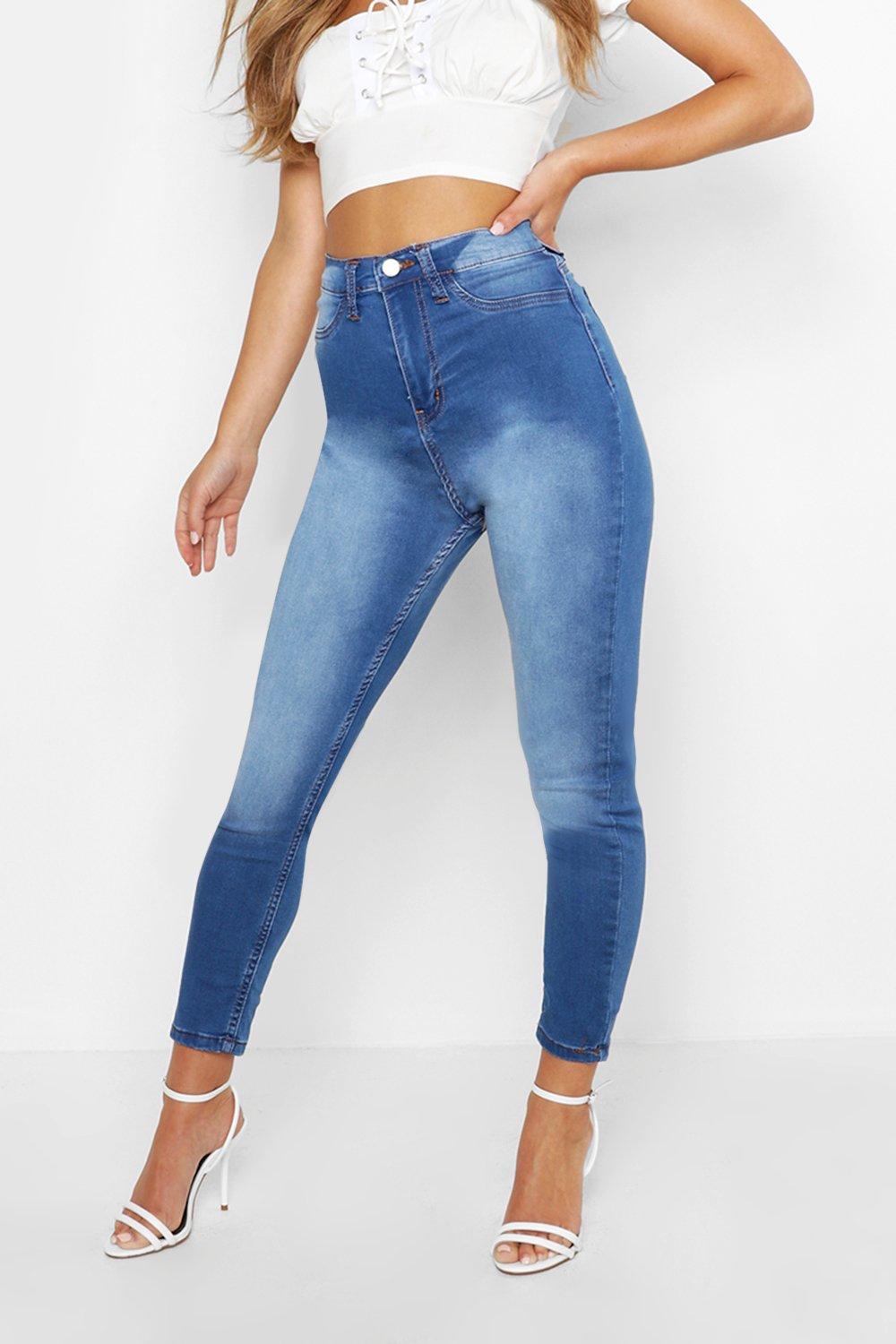 Jean Skinny extensible taille tres haute Power Petite